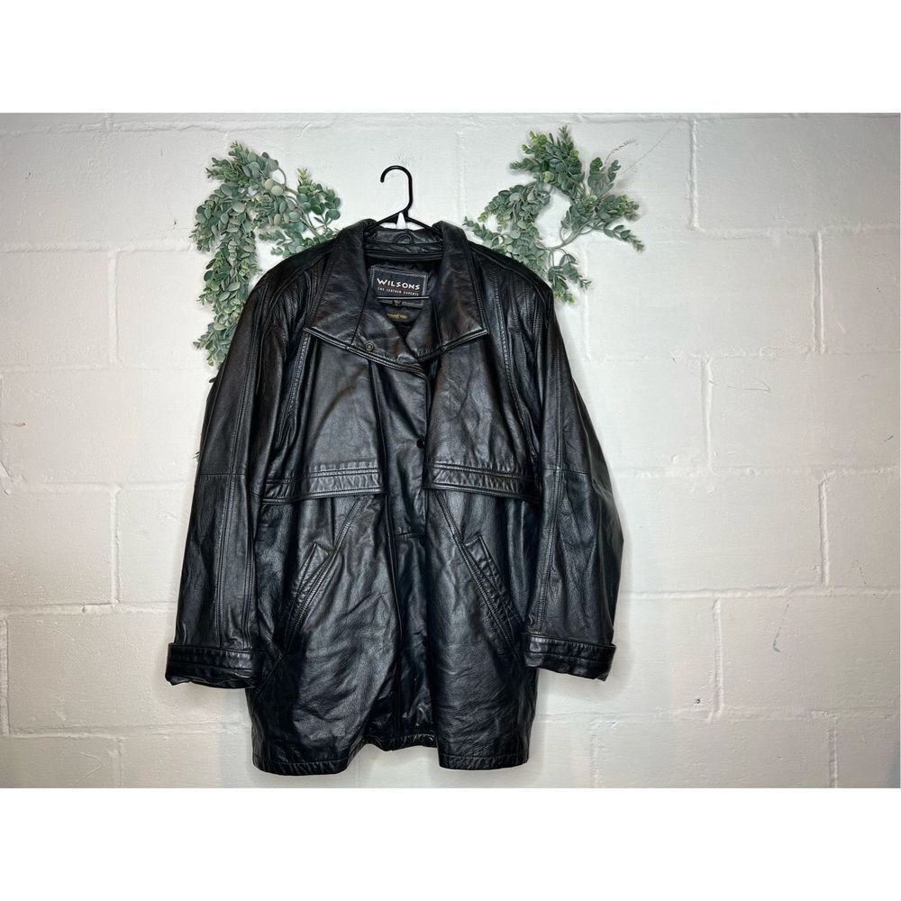 Men’s real leather Wilson’s jacket